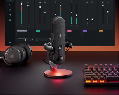 Steelseries ALIAS Svart Mikrofon till PC