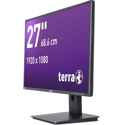 TERRA 3030207 LED display 68,6 cm (27") 1920 x 1080 pixlar Full HD Svart