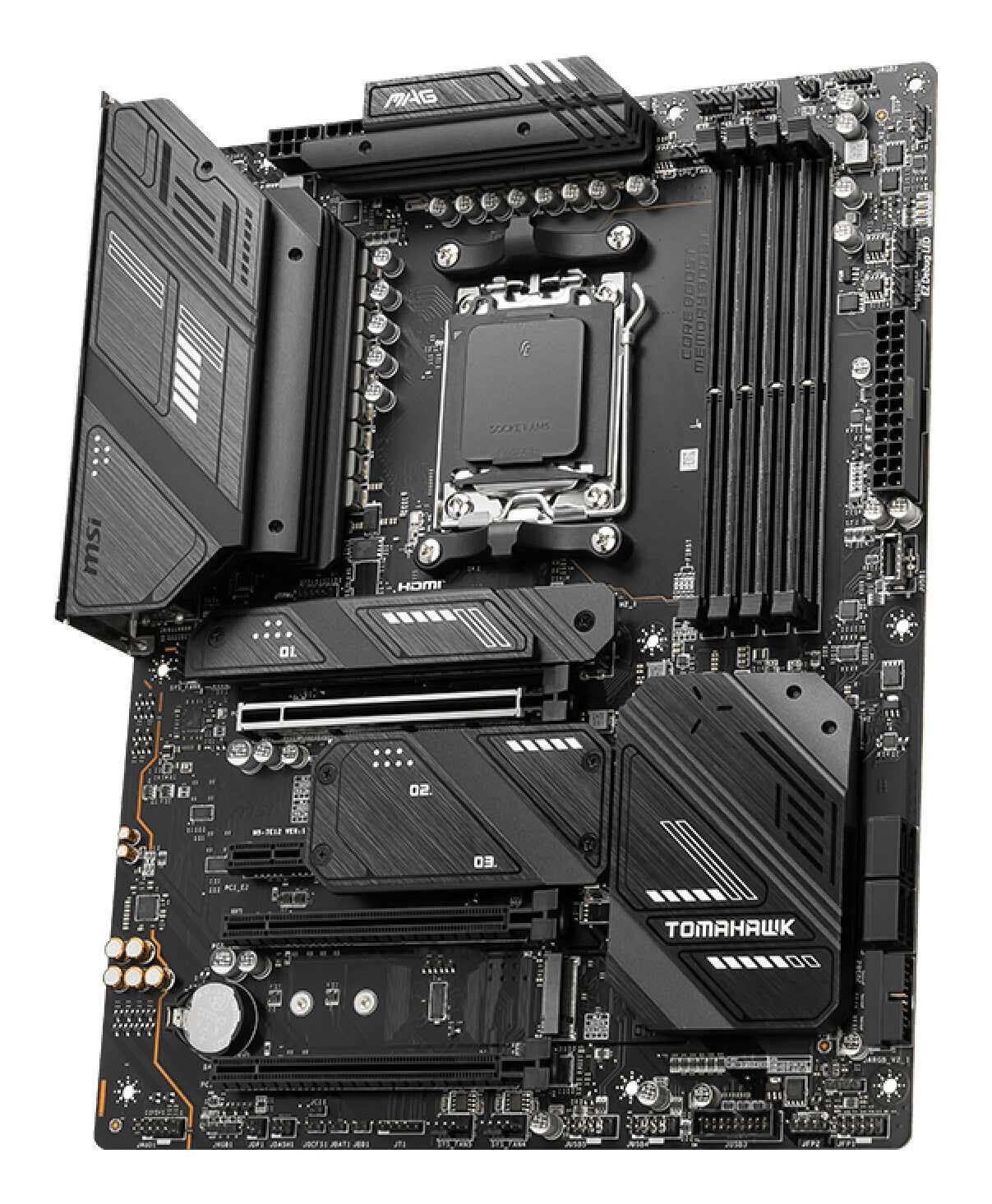 MSI MAG X670E TOMAHAWK WIFI moderkort AMD X670 AM5-sockel ATX