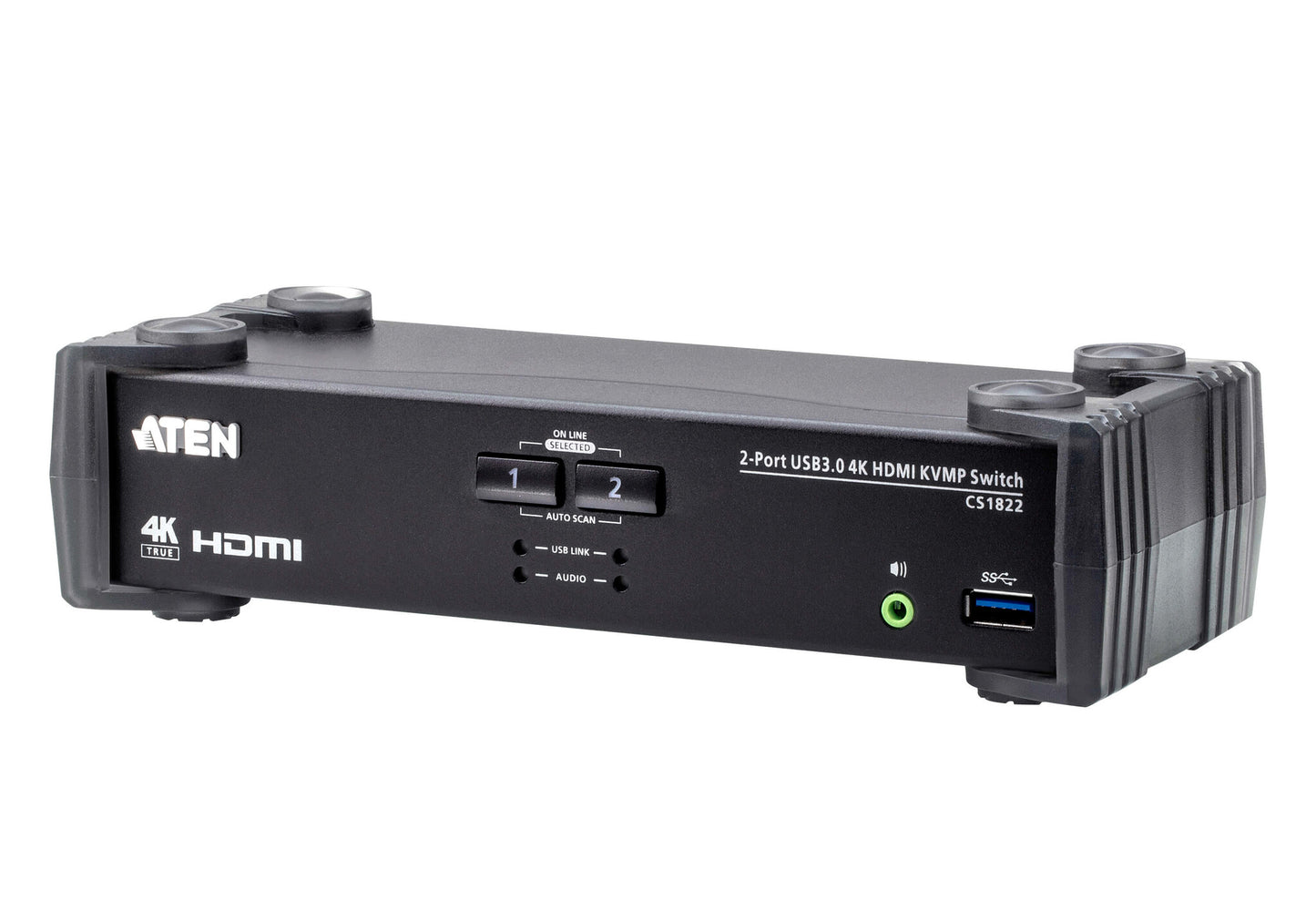 ATEN CS1822 KVM-switchar Svart