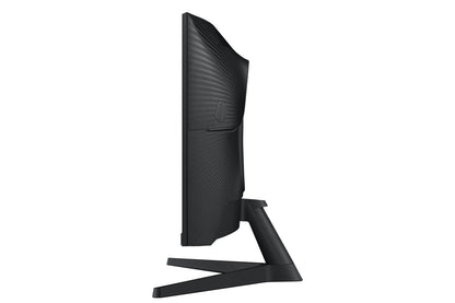 Samsung G55C platta pc-skärmar 68,6 cm (27") 2560 x 1440 pixlar Wide Quad HD LED Svart