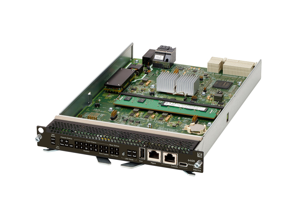 HPE Aruba Networking CX 6400 Management Module nätverksswitchmoduler