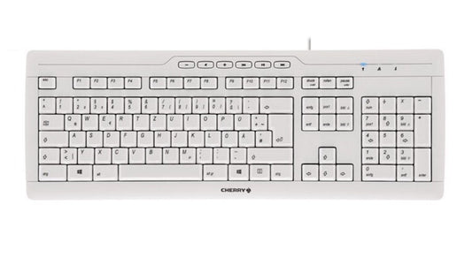 CHERRY STREAM 3.0 tangentbord Kontor USB schweizisk Grå