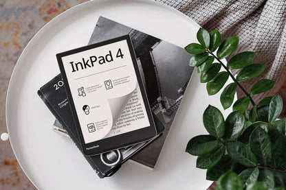 PocketBook InkPad 4 e-bokläsare Pekskärm 32 GB Wi-Fi Svart, Silver