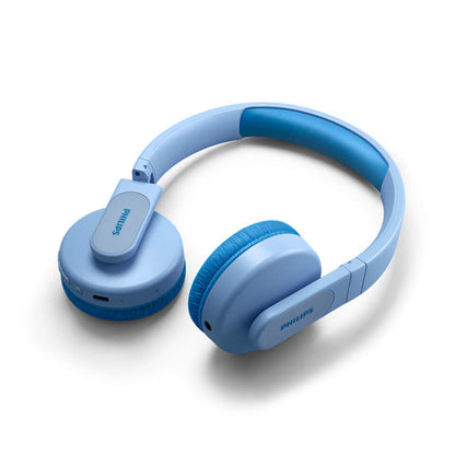 Philips TAK4206BL/00 hörlur och headset Kabel & Trådlös Huvudband Samtal/musik USB Type-C Bluetooth Blå