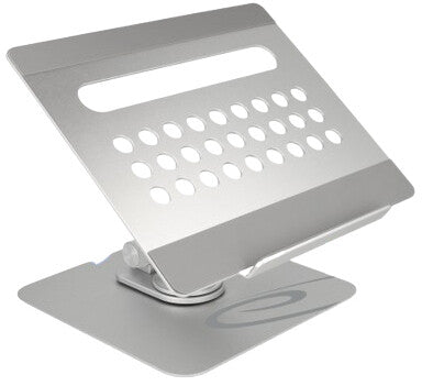 DeLOCK 18457 Ställ för bärbara datorer Ställ förl bärbar dator och surfplatta Silver 39,6 cm (15.6")