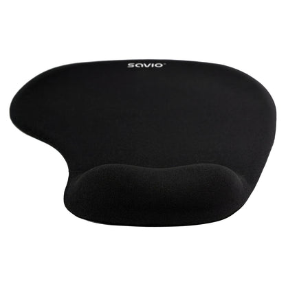 Savio MP-01B mouse pad black Svart