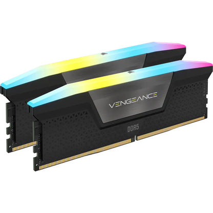 Corsair Vengeance RGB CMH64GX5M2B6000Z40 RAM-minnen 64 GB 2 x 32 GB DDR5 6000 MHz