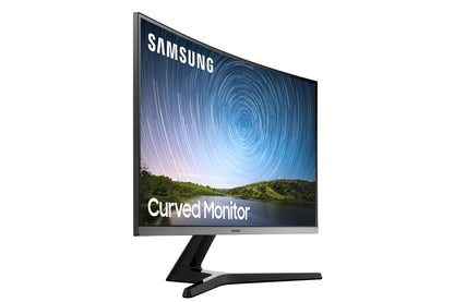 Samsung CR50 platta pc-skärmar 81,3 cm (32") 1920 x 1080 pixlar Full HD LED Blå, Grå