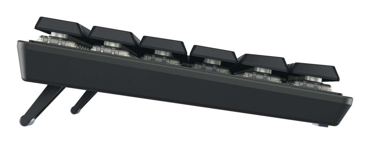 CHERRY KW 550 MX LP tangentbord Hem / Kontor USB + Bluetooth QWERTZ tyska Svart