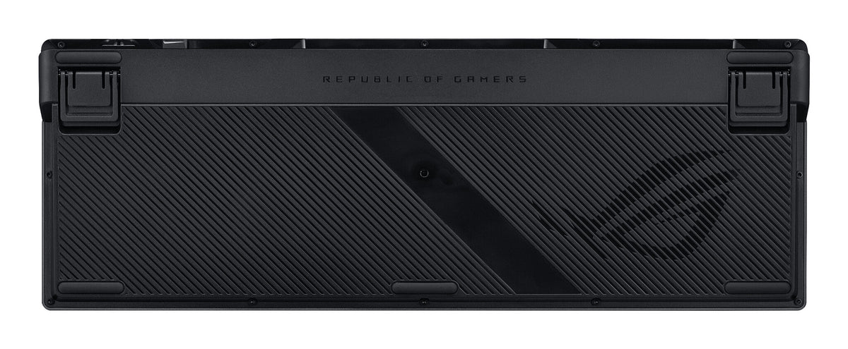ASUS ROG Azoth 96 HE tangentbord Spela USB + RF Wireless + Bluetooth QWERTZ Svart