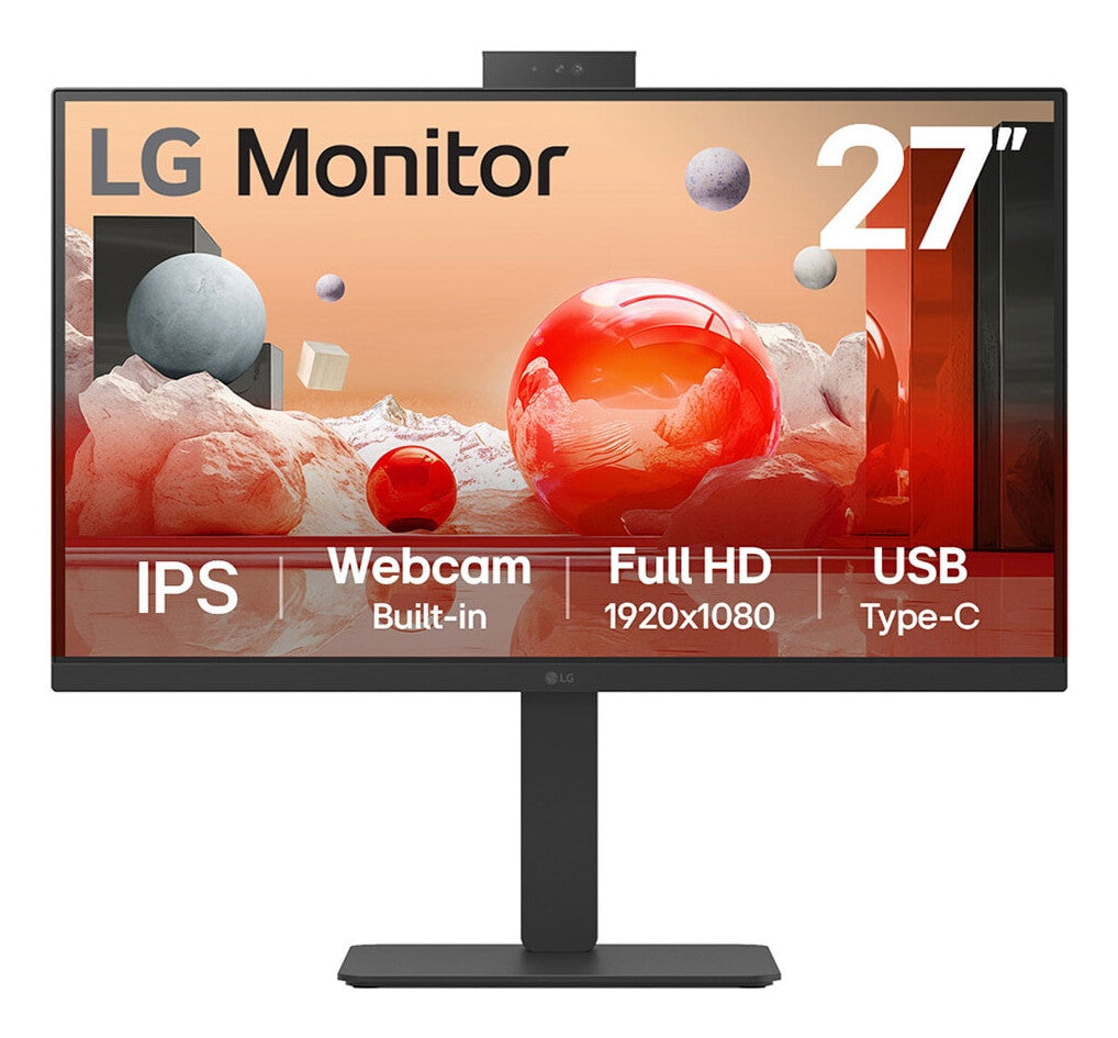 LG 27BA850-B platta pc-skärmar 68,6 cm (27") 1920 x 1080 pixlar Full HD Svart