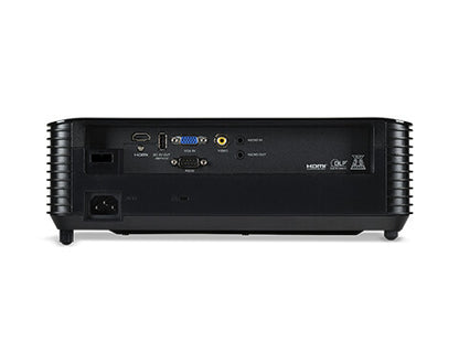 Acer Value X1228i Standard throw-projektor 4500 ANSI-lumen DLP SVGA (800x600) 3D kompatibilitet Svart