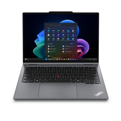 Lenovo ThinkPad X1 2-in-1 Gen 11 Aura Edition Copilot+ PC Intel Core Ultra X7 368H Hybrid (2-i-1) 35,6 cm (14") Pekskärm 2.8K 64 GB LPDDR5x-SDRAM 1 TB SSD Wi-Fi 7 (802.11be) Windows 11 Pro Nordic Grå