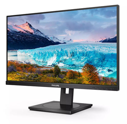Philips S Line 243S1/00 platta pc-skärmar 60,5 cm (23.8") 1920 x 1080 pixlar Full HD LCD Svart