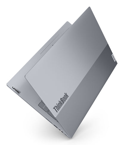 Lenovo ThinkBook 16 G8 IAL Intel Core Ultra 9 185H Bärbar dator 40,6 cm (16") WUXGA 16 GB DDR5-SDRAM 512 GB SSD Wi-Fi 6E (802.11ax) Windows 11 Pro Engelsk Grå