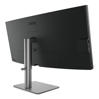 BenQ PD3420Q platta pc-skärmar 86,4 cm (34") 3440 x 1440 pixlar Quad HD LED Grå