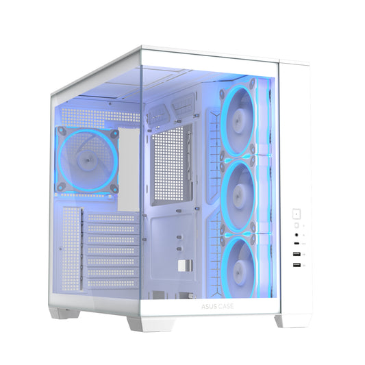 ASUS A32 Plus TG ARGB White Midi Tower Vit