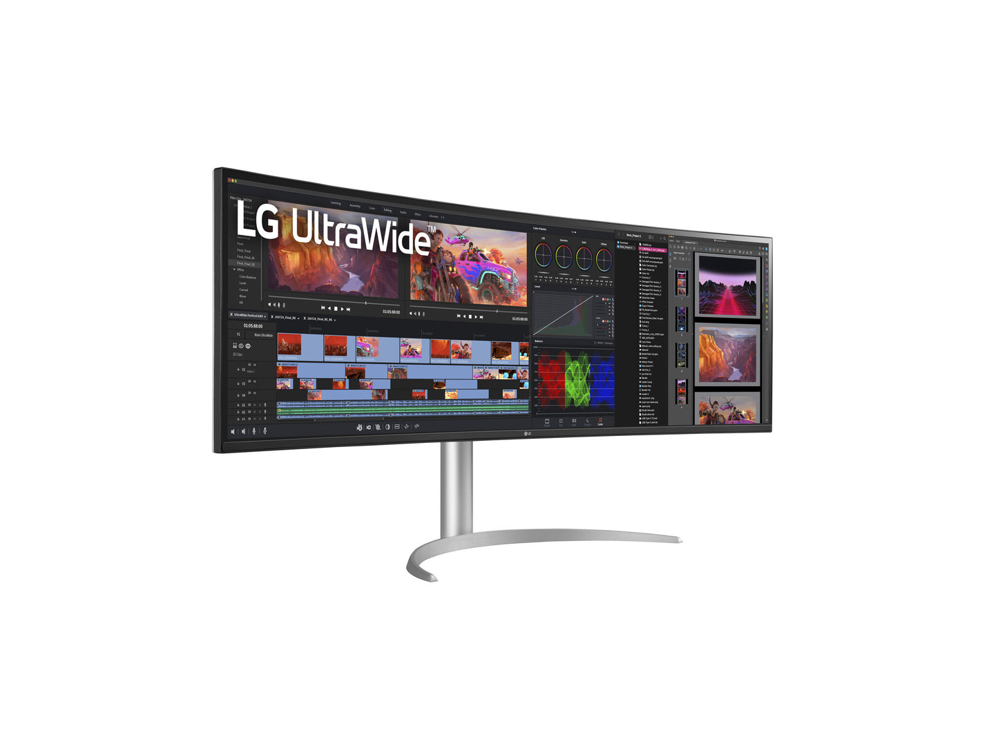 LG 49WQ95C-W LED display 124,5 cm (49")
