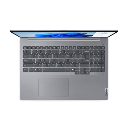 Lenovo ThinkBook 16 G7 ARP AMD Ryzen™ 5 7535HS Bärbar dator 40,6 cm (16") WUXGA 16 GB DDR5-SDRAM 512 GB SSD Wi-Fi 6E (802.11ax) Windows 11 Pro Engelsk Grå
