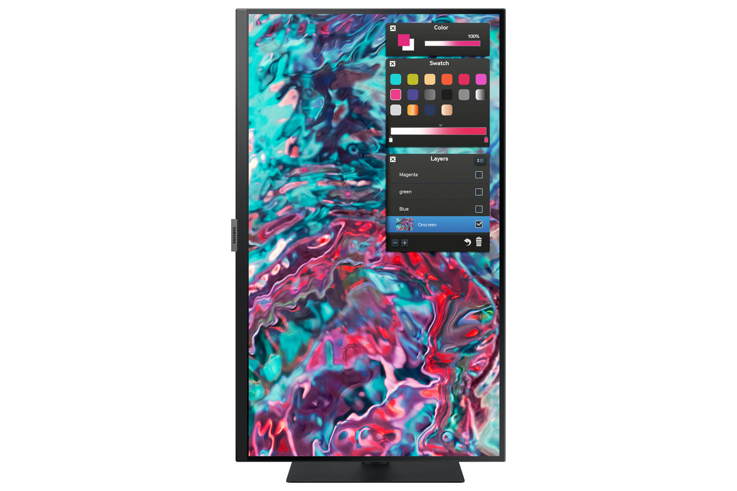 Samsung S80TB LED display 68,6 cm (27") 3840 x 2160 pixlar 4K Ultra HD Svart