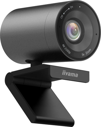 iiyama UC-CAM10PRO-1 webbkameror 8,46 MP 2160 x 1080 pixlar USB-C Svart