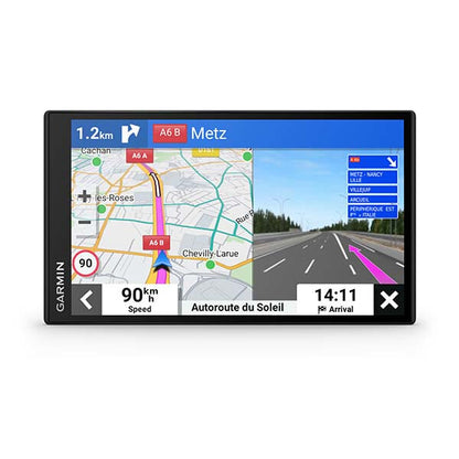 Garmin DriveSmart 76 navigatorer Fast 17,8 cm (7") TFT Pekskärm 239,6 g Svart