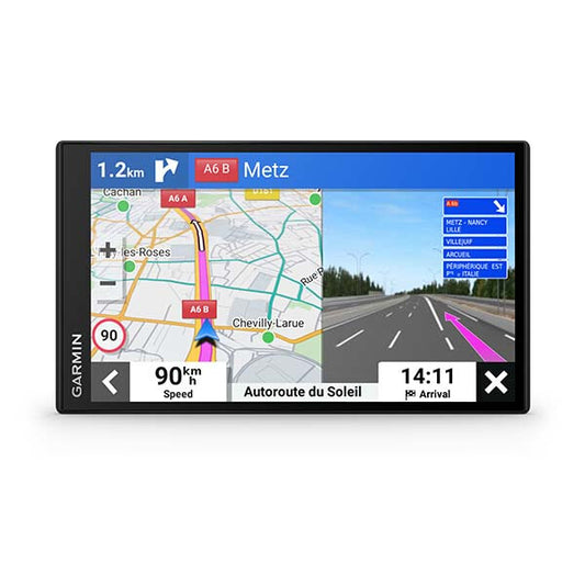 Garmin DriveSmart 76 navigatorer Fast 17,8 cm (7") TFT Pekskärm 239,6 g Svart
