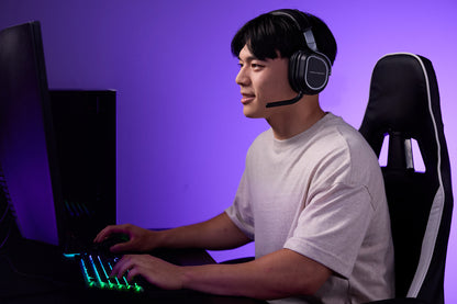 Turtle Beach Stealth 700 Headset Kabel Huvudband Spela Bluetooth Svart, Grå