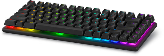 Alienware Pro Wireless Gaming Keyboard tangentbord Spela USB + RF Wireless + Bluetooth Svart