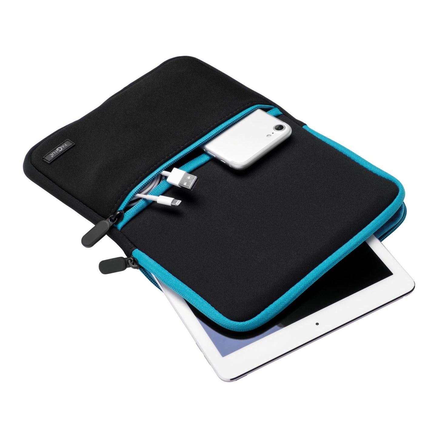 Pagna 99517-20 iPad-fodral 25,4 cm (10") Överdrag Svart, Blå