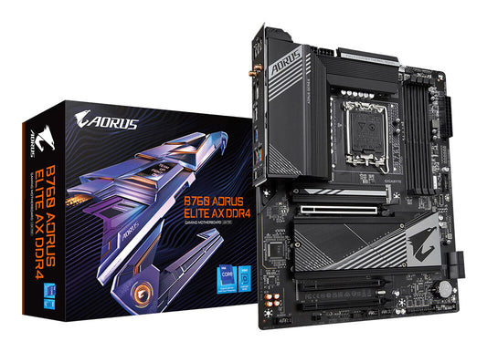 GIGABYTE B760 AORUS ELITE AX DDR4 moderkort Intel B760 Express LGA 1700 ATX