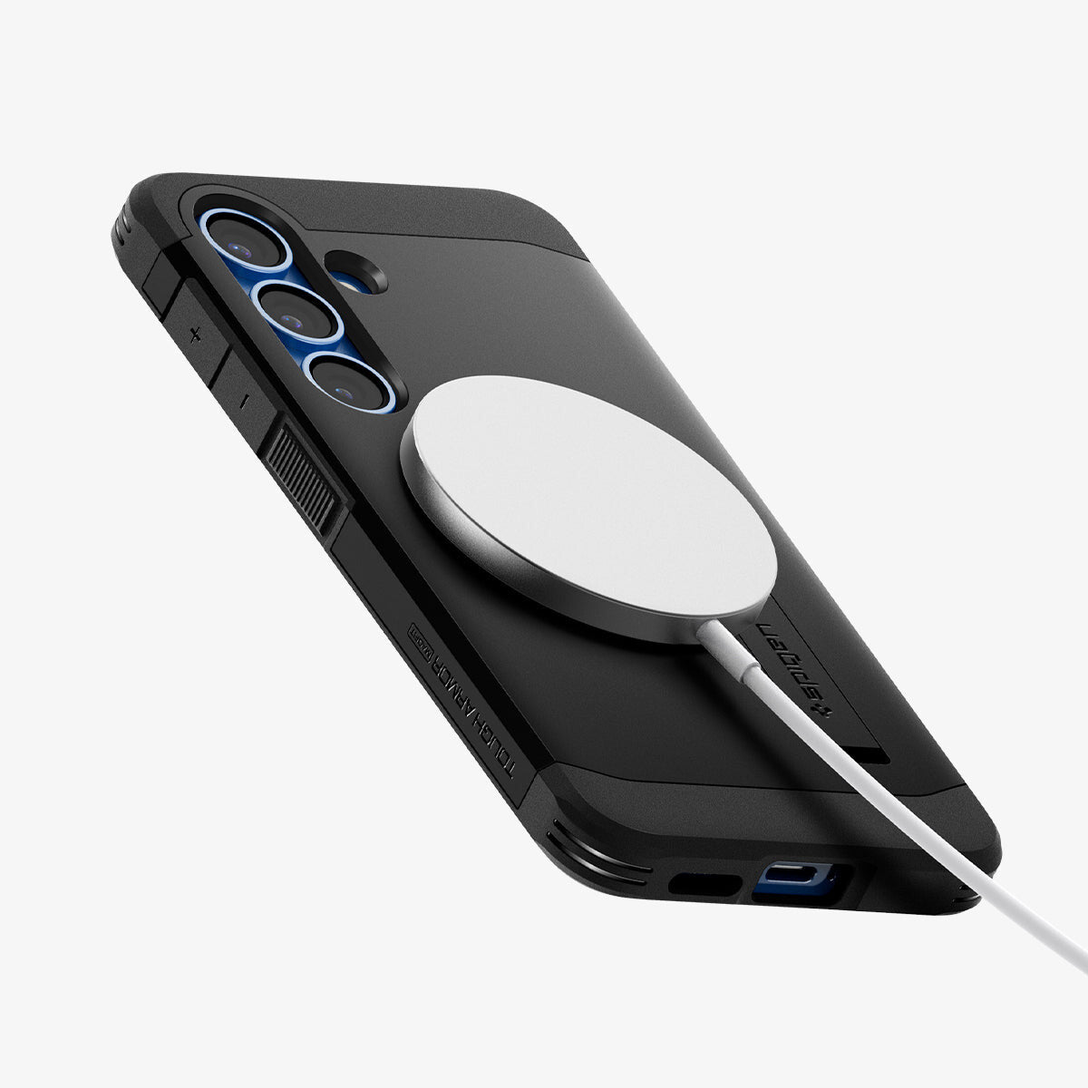 Spigen Tough Armor AI (MagFit) mobiltelefonfodral 15,8 cm (6.2") Mobilskal Svart