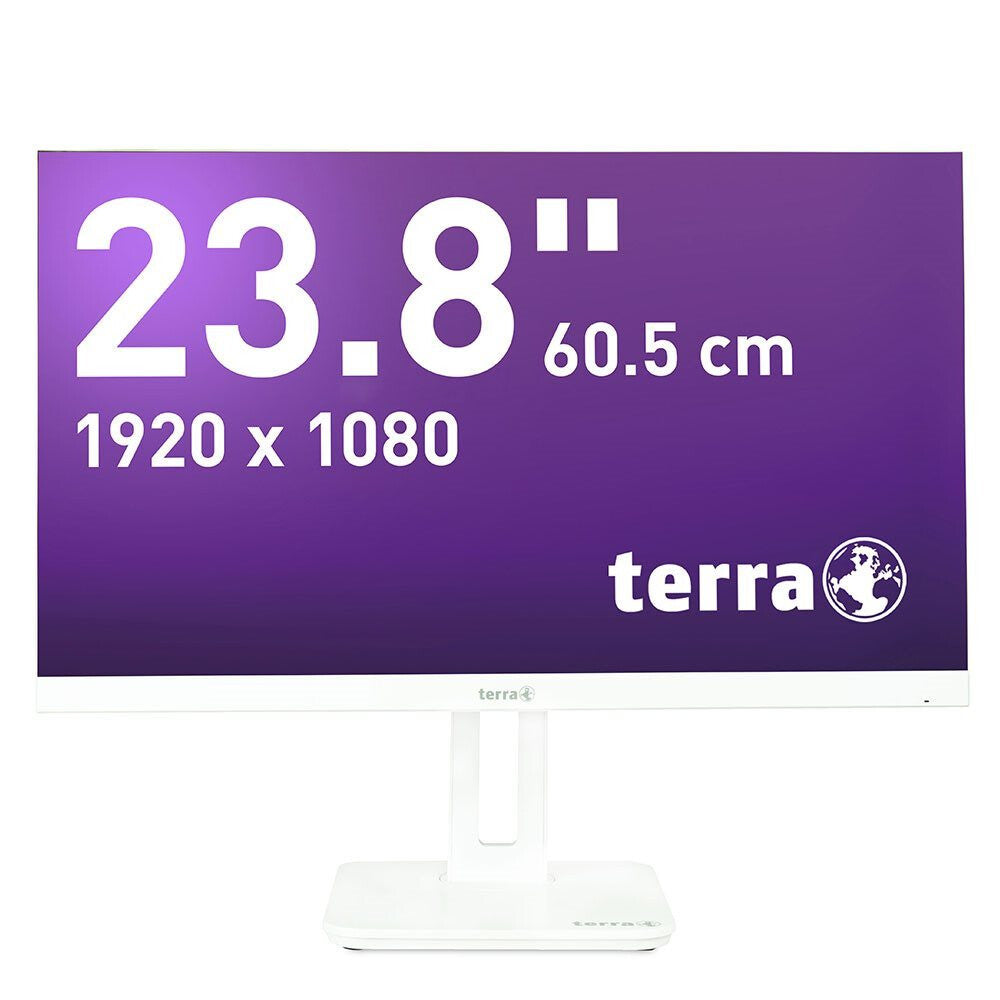 TERRA 3030222 platta pc-skärmar 60,5 cm (23.8") 1920 x 1080 pixlar Full HD LCD Vit