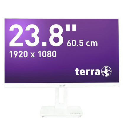 TERRA 3030222 platta pc-skärmar 60,5 cm (23.8") 1920 x 1080 pixlar Full HD LCD Vit