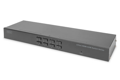 Digitus DS-12910 KVM-switchar Rackmontering Svart