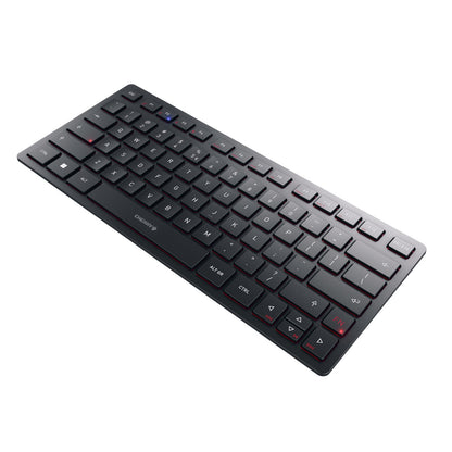 CHERRY KW 9200 MINI tangentbord Universal USB + RF Wireless + Bluetooth QWERTY Engelsk Svart