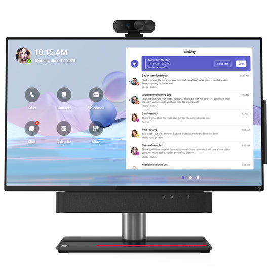 Lenovo ThinkSmart View Plus videokonferenssystem Nätverksansluten (Ethernet) Personligt videokonferenssystem