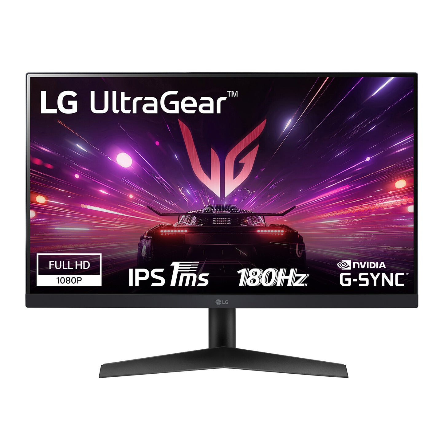 LG 24GS60F platta pc-skärmar 61 cm (24") 1920 x 1080 pixlar Full HD LCD Svart