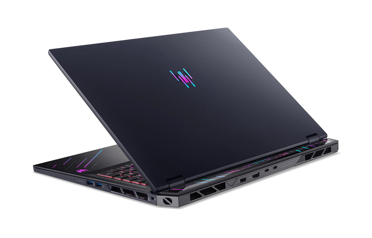 Acer Predator PH18-73-97FE Intel Core Ultra 9 275HX Bärbar dator 45,7 cm (18") WQXGA 64 GB DDR5-SDRAM 1 TB SSD NVIDIA GeForce RTX 5080 Wi-Fi 7 (802.11be) Windows 11 Pro Svart