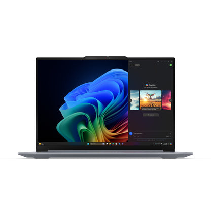 Lenovo ThinkBook 16 G7 QOY Copilot+ PC Qualcomm Snapdragon X1P-42-100 Bärbar dator 40,6 cm (16") WUXGA 16 GB LPDDR5x-SDRAM 512 GB SSD Wi-Fi 7 (802.11be) Windows 11 Pro Engelsk Grå