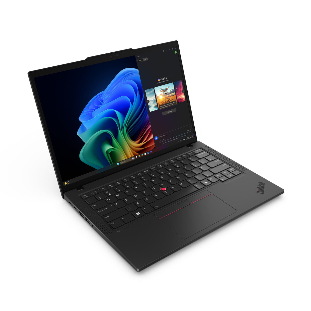 Lenovo ThinkPad T14 Gen 6 (AMD) Copilot+ PC AMD Ryzen AI 7 350 Bärbar dator 35,6 cm (14") WUXGA 32 GB DDR5-SDRAM 1 TB SSD Wi-Fi 7 (802.11be) Windows 11 Pro tyska Svart