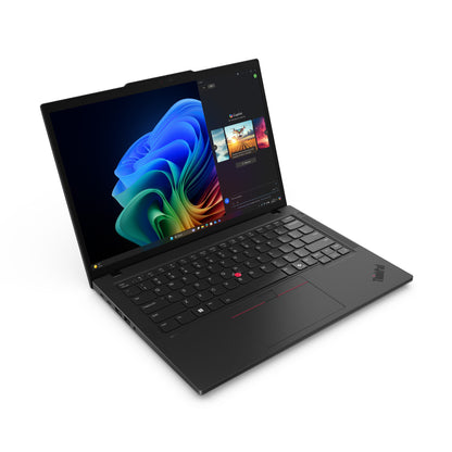 Lenovo ThinkPad T14 Gen 6 (AMD) Copilot+ PC AMD Ryzen AI 7 350 Bärbar dator 35,6 cm (14") WUXGA 32 GB DDR5-SDRAM 1 TB SSD Wi-Fi 7 (802.11be) Windows 11 Pro tyska Svart