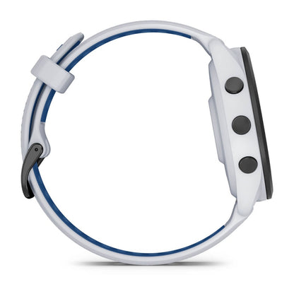 Garmin Forerunner 265 3,3 cm (1.3") AMOLED 46 mm Digital 416 x 416 pixlar Pekskärm Svart, Vit Wi-Fi GPS