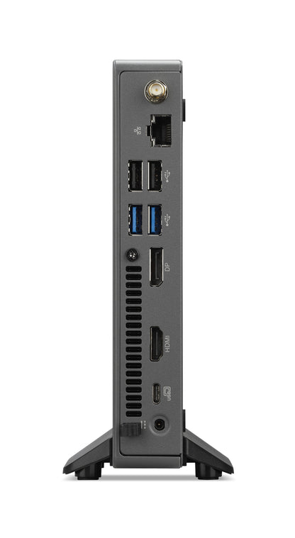 Acer Veriton 2000 Mini N2595GT Intel Core 3 100U 8 GB DDR5-SDRAM 256 GB SSD Windows 11 Pro Mini PC Mini-PC Svart