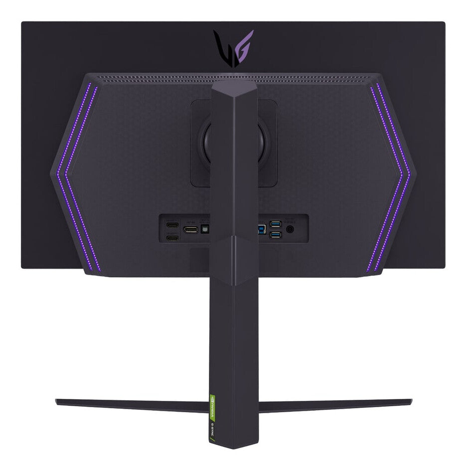 LG 27GS95QX-B platta pc-skärmar 67,3 cm (26.5") 2560 x 1440 pixlar Quad HD OLED Svart