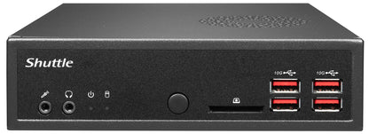 Shuttle DH32U datorhölje & moderkort 1,35L storlek PC Svart 7505 Intel® SoC