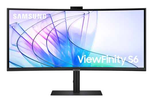 Samsung S65VC platta pc-skärmar 86,4 cm (34") 3440 x 1440 pixlar UltraWide Quad HD LCD Svart