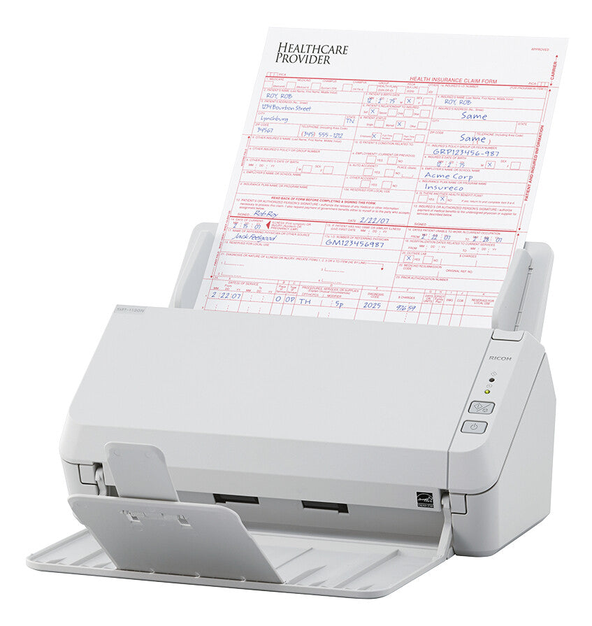 Ricoh SP-1130N ADF-skanner 600 x 600 DPI A4 Grå