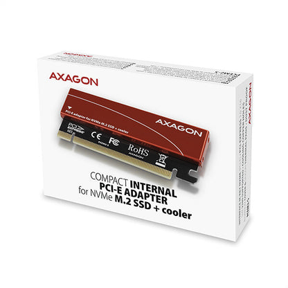 Axagon PCEM2-S nätverkskort/adapters Intern M.2